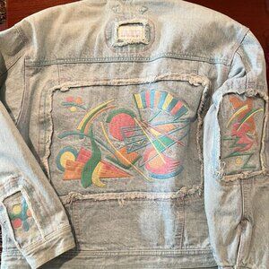 Women's Vintage Major Damage Denim Jacket